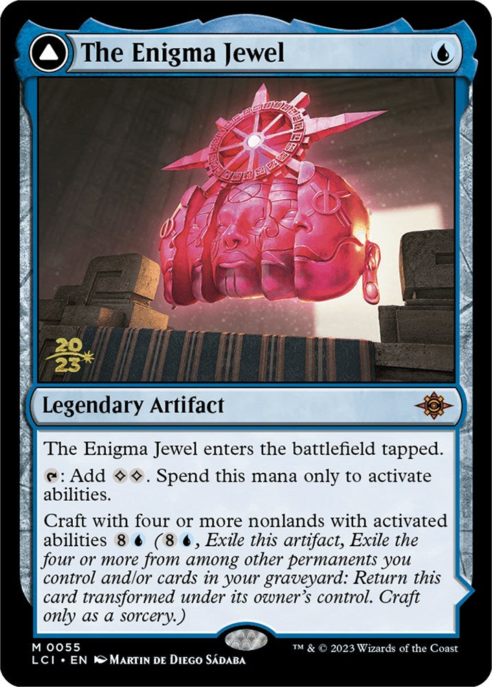 The Enigma Jewel // Locus of Enlightenment [The Lost Caverns of Ixalan Prerelease Cards] | Local Legends