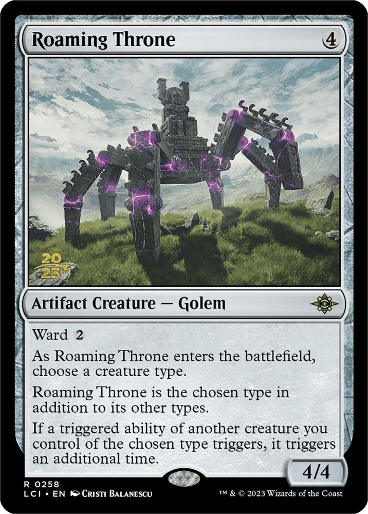 Roaming Throne [The Lost Caverns of Ixalan Prerelease Cards] | Golgari Games