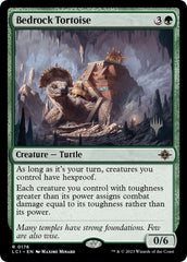 Bedrock Tortoise (Promo Pack) [The Lost Caverns of Ixalan Promos] | Golgari Games