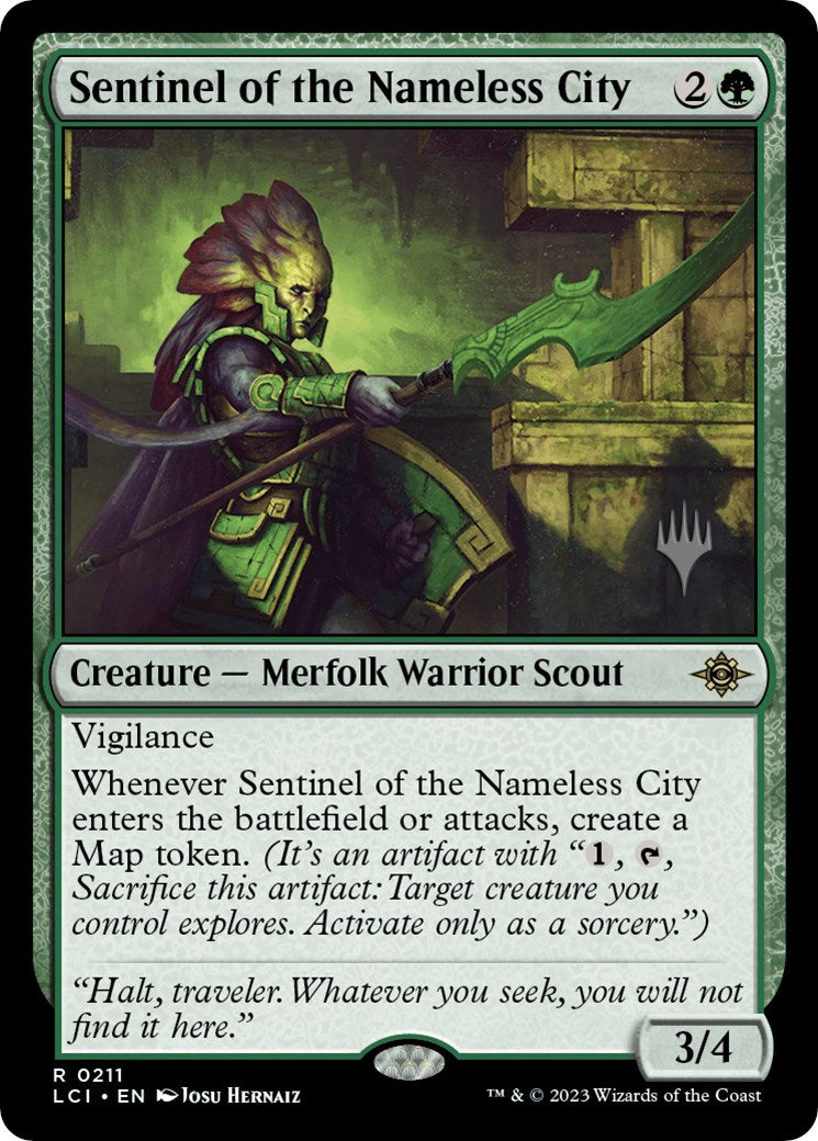 Sentinel of the Nameless City (Promo Pack) [The Lost Caverns of Ixalan Promos] | Golgari Games