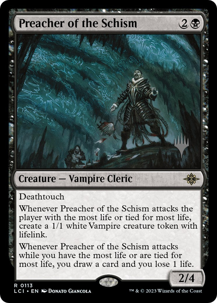 Preacher of the Schism (Promo Pack) [The Lost Caverns of Ixalan Promos] | Golgari Games