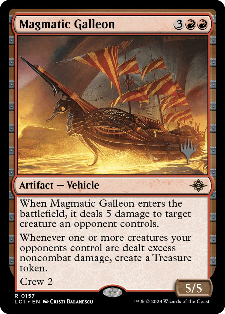 Magmatic Galleon (Promo Pack) [The Lost Caverns of Ixalan Promos] | Golgari Games