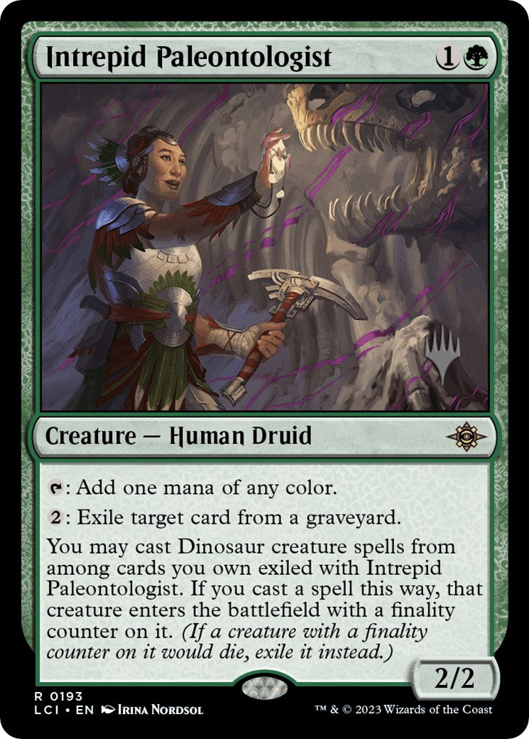 Intrepid Paleontologist (Promo Pack) [The Lost Caverns of Ixalan Promos] | Local Legends