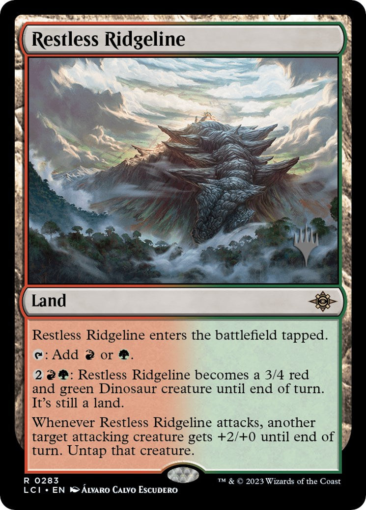 Restless Ridgeline (Promo Pack) [The Lost Caverns of Ixalan Promos] | Golgari Games