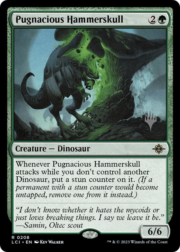 Pugnacious Hammerskull (Promo Pack) [The Lost Caverns of Ixalan Promos] | Golgari Games