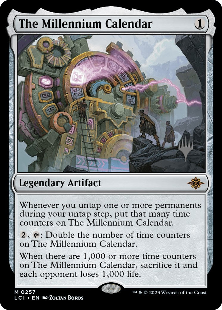 The Millennium Calendar (Promo Pack) [The Lost Caverns of Ixalan Promos] | Golgari Games