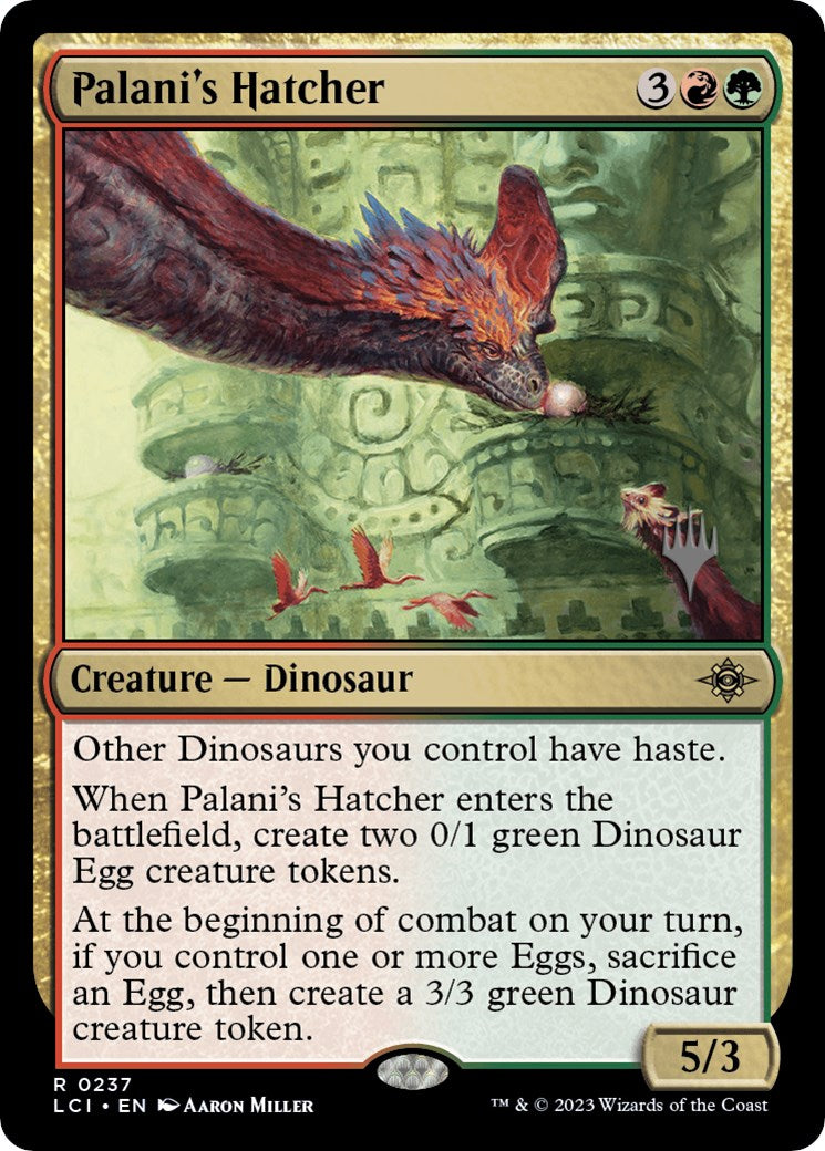 Palani's Hatcher (Promo Pack) [The Lost Caverns of Ixalan Promos] | Golgari Games