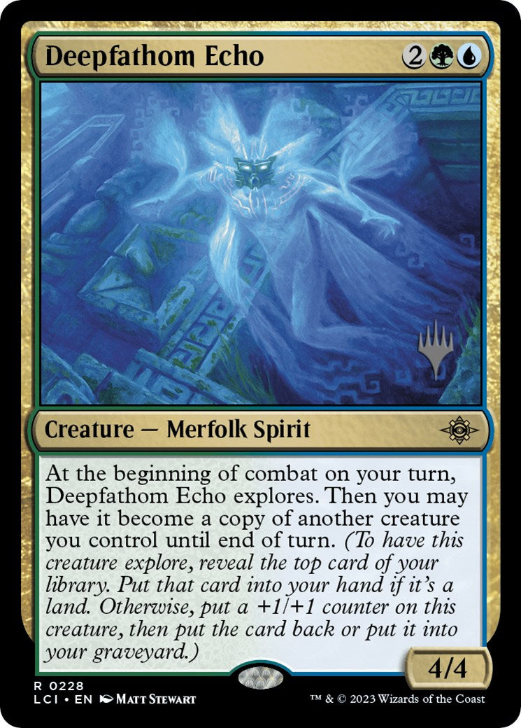 Deepfathom Echo (Promo Pack) [The Lost Caverns of Ixalan Promos] | Golgari Games