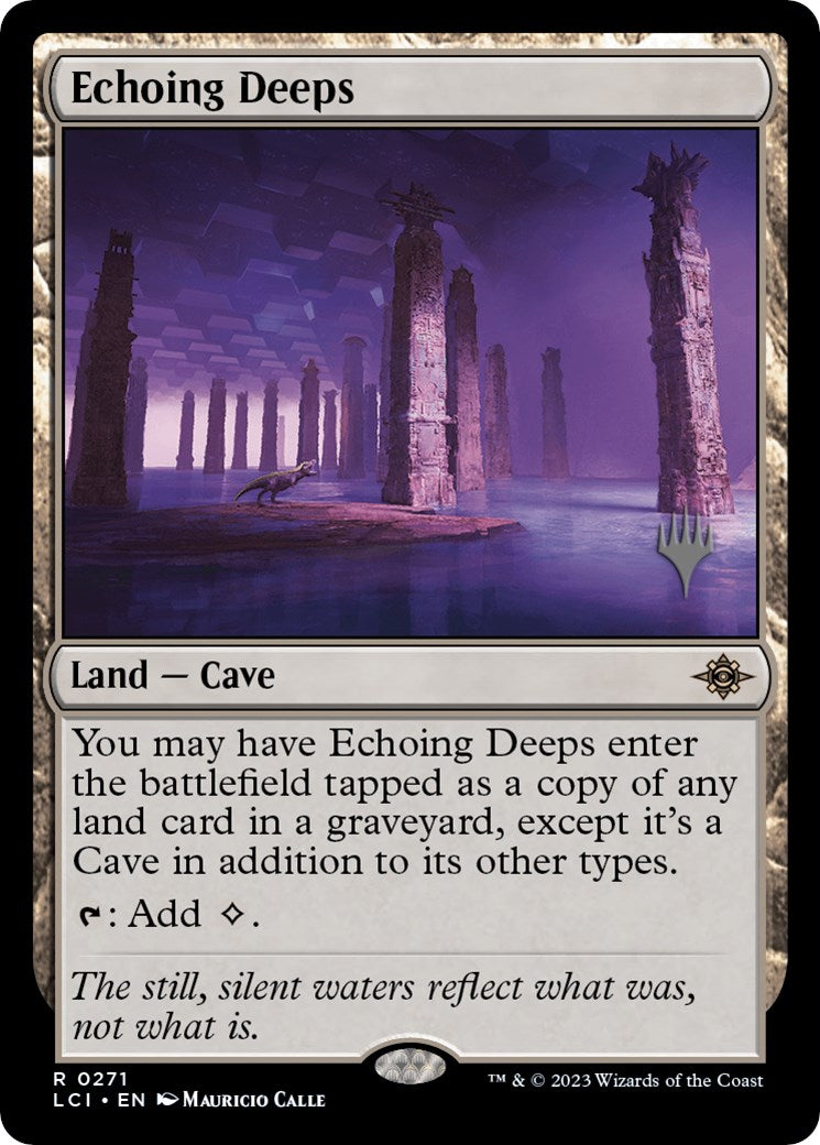 Echoing Deeps (Promo Pack) [The Lost Caverns of Ixalan Promos] | Golgari Games