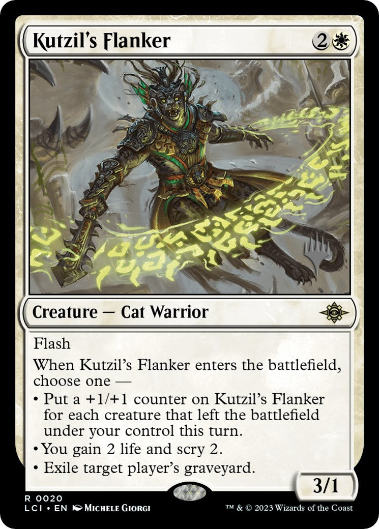 Kutzil's Flanker (Promo Pack) [The Lost Caverns of Ixalan Promos] | Local Legends