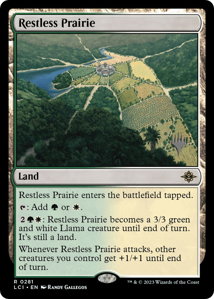 Restless Prairie (Promo Pack) [The Lost Caverns of Ixalan Promos] | Golgari Games