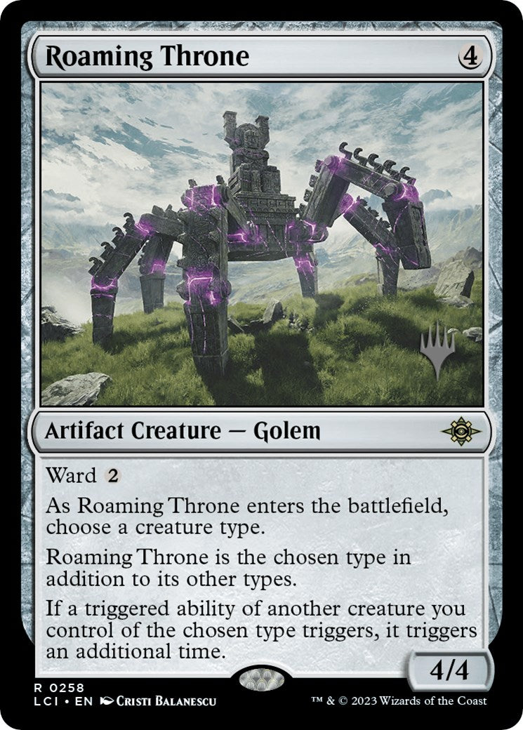 Roaming Throne (Promo Pack) [The Lost Caverns of Ixalan Promos] | Golgari Games