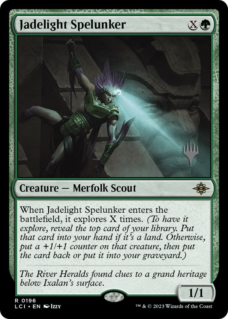 Jadelight Spelunker (Promo Pack) [The Lost Caverns of Ixalan Promos] | Golgari Games