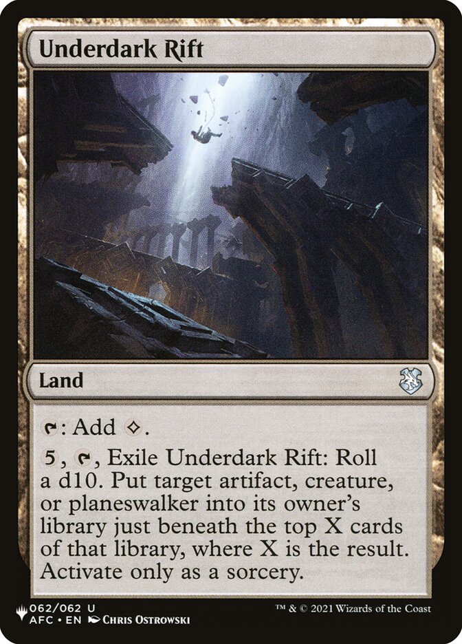 Underdark Rift [The List] | Local Legends