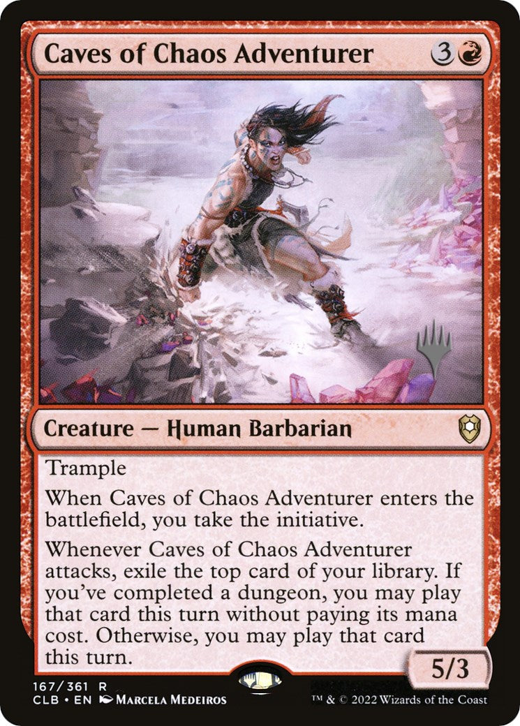 Caves of Chaos Adventurer (Promo Pack) [The Lost Caverns of Ixalan Promos] | Golgari Games