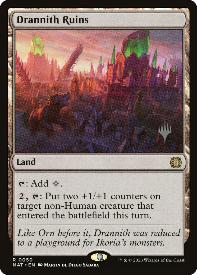 Drannith Ruins (Promo Pack) [The Lost Caverns of Ixalan Promos] | Local Legends