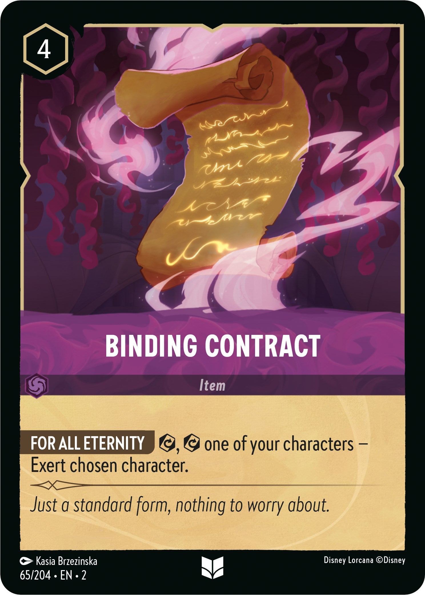 Binding Contract (65/204) [Rise of the Floodborn] | Local Legends