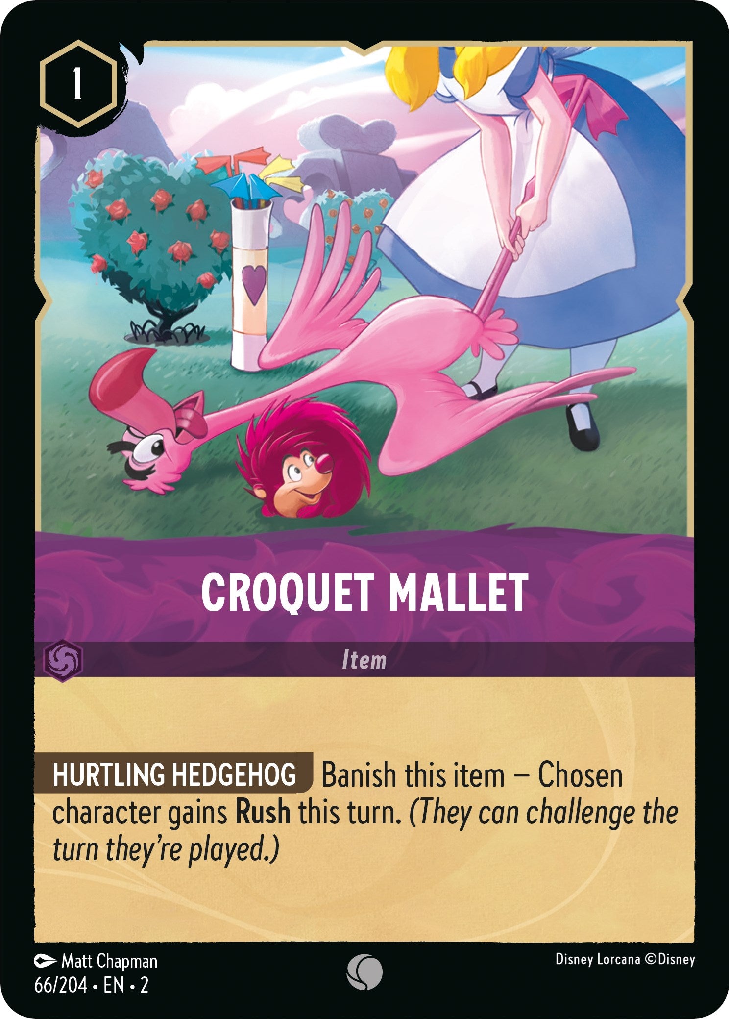 Croquet Mallet (66/204) [Rise of the Floodborn] | Local Legends