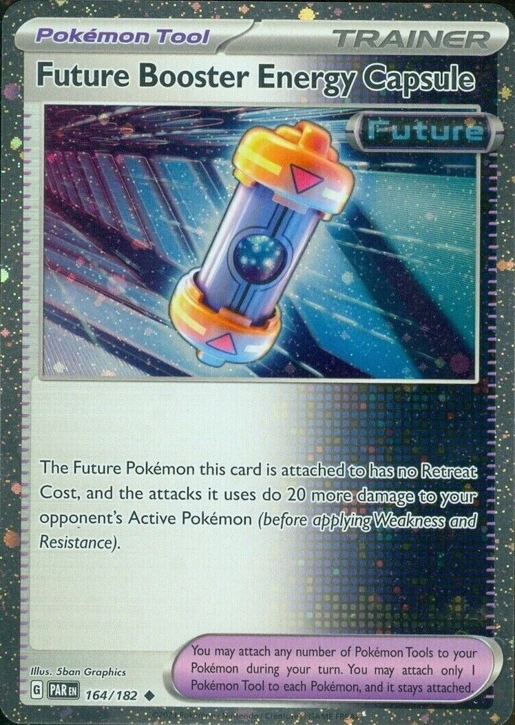 Future Booster Energy Capsule (164/182) (Cosmos Holo) [Scarlet & Violet: Paradox Rift] | Golgari Games