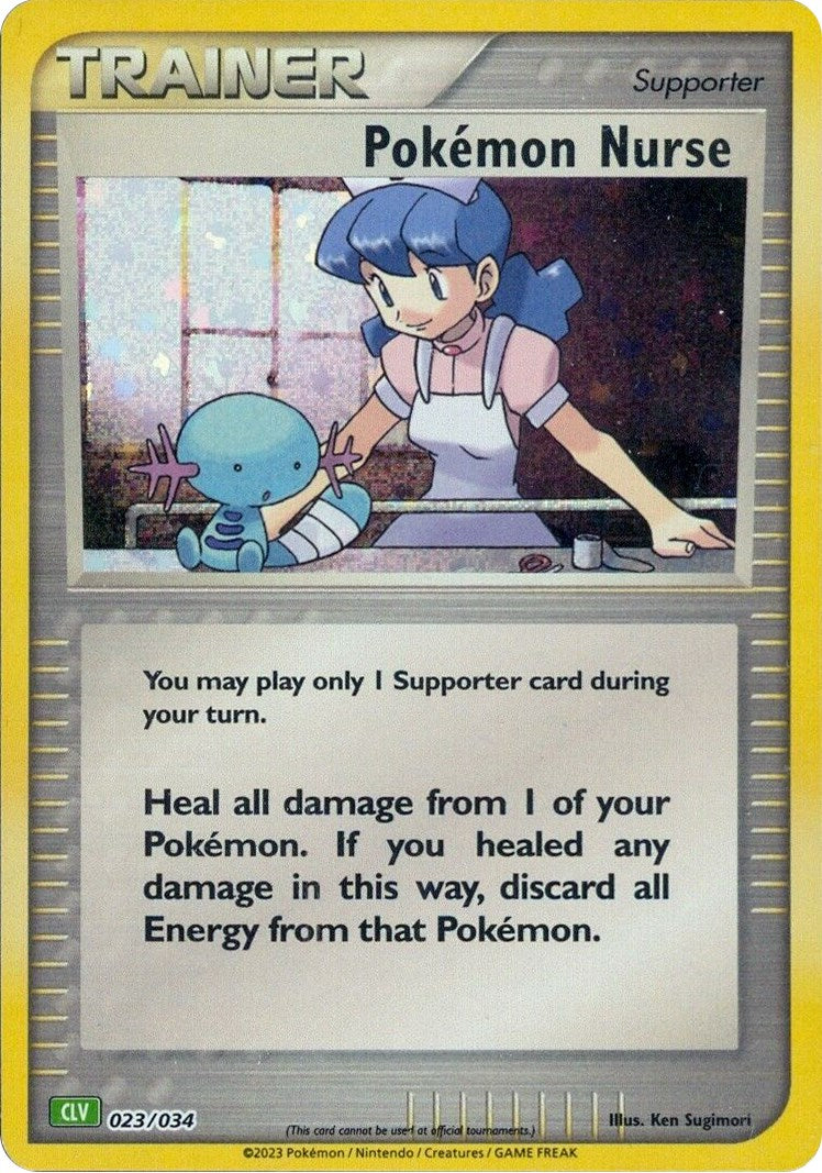 Pokemon Nurse (023/034) [Trading Card Game Classic] | Golgari Games