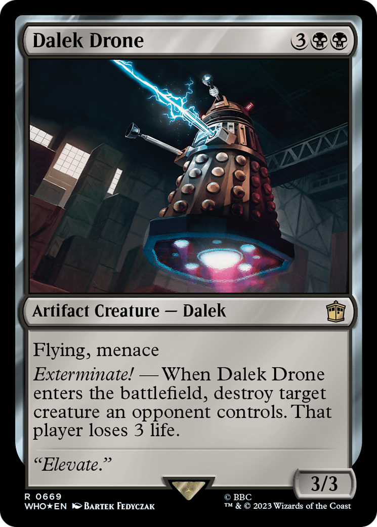 Dalek Drone (Surge Foil) [Doctor Who] | Local Legends