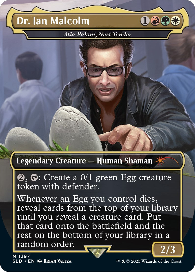 Dr. Ian Malcolm - Atla Palani, Nest Tender [Secret Lair Drop Series] | Local Legends