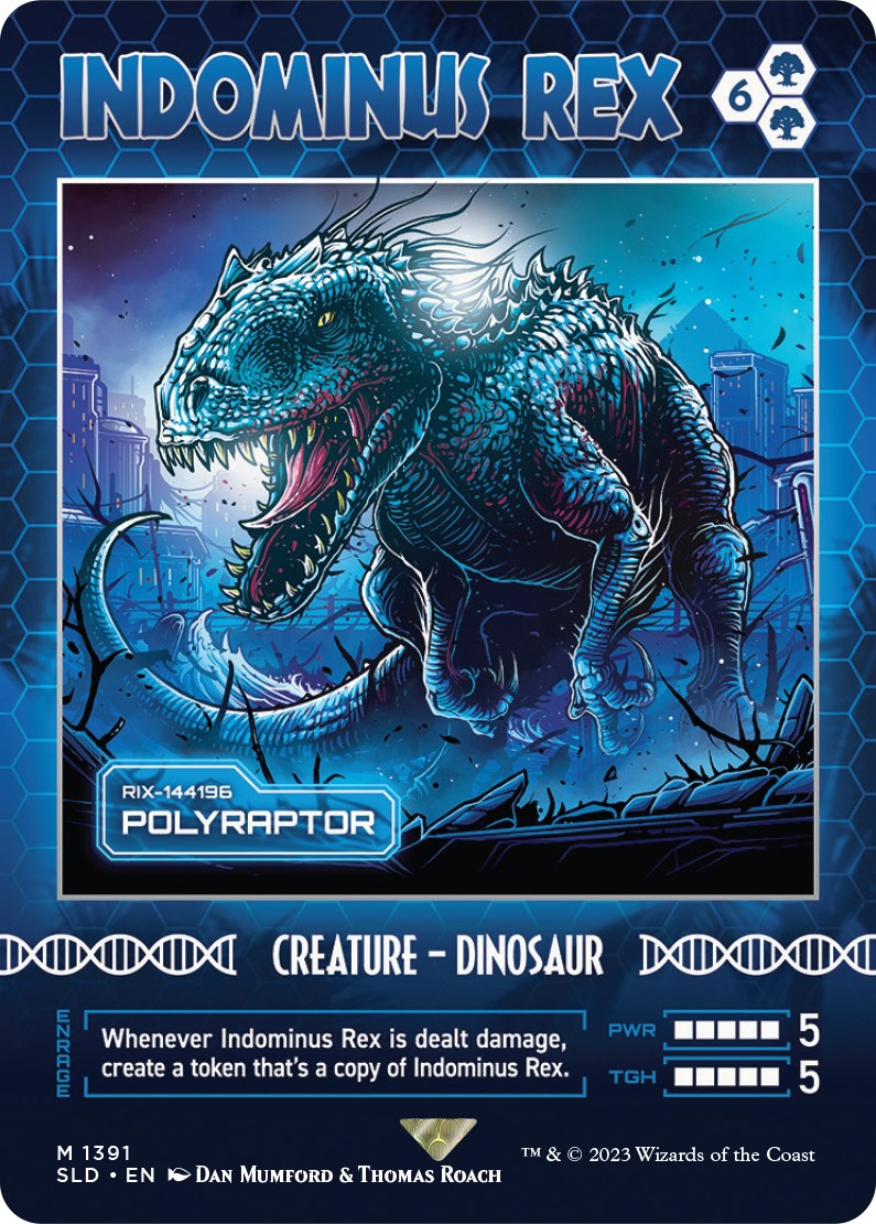 Indominus Rex - Polyraptor [Secret Lair Drop Series] | Local Legends