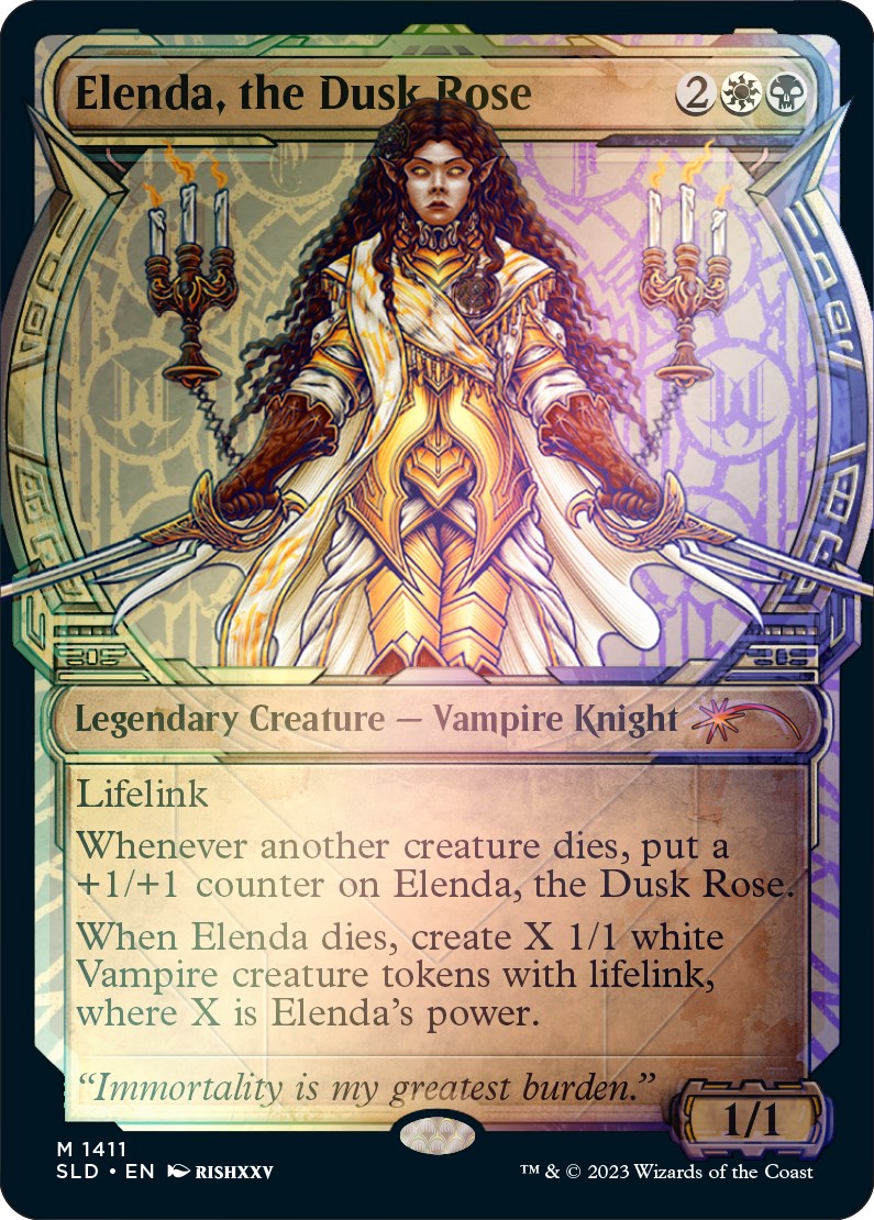 Elenda, the Dusk Rose (Rainbow Foil) [Secret Lair Drop Series] | Local Legends
