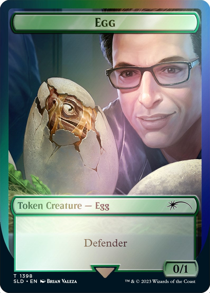 Egg Token (Rainbow Foil) [Secret Lair Drop Series] | Golgari Games