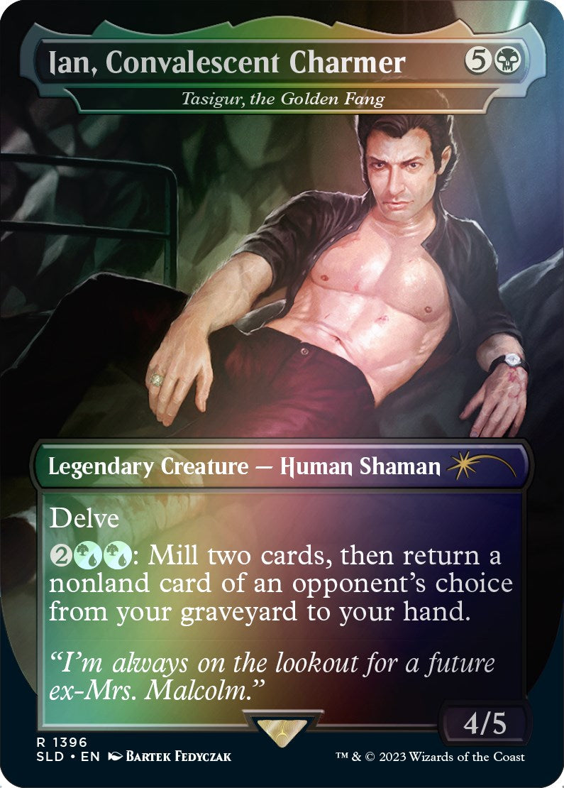 Ian, Convalescent Charmer - Tasigur, the Golden Fang (Rainbow Foil) [Secret Lair Drop Series] | Local Legends