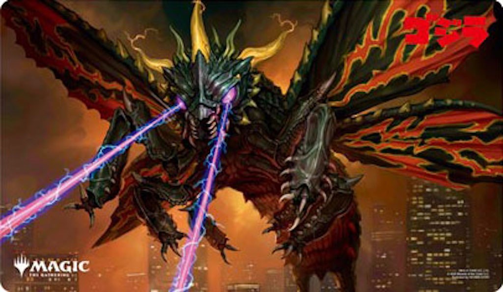 Playmat - Ikoria: Lair of Behemoths (Battra, Terror of the City) | Local Legends