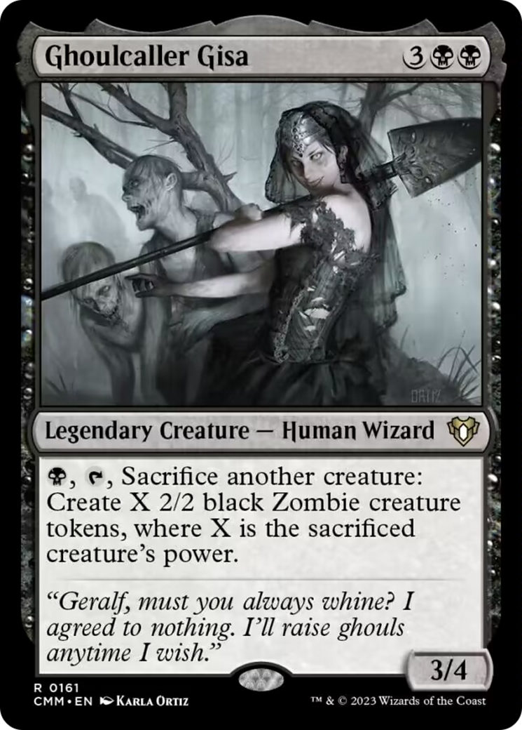 Ghoulcaller Gisa [Commander Masters] | Local Legends