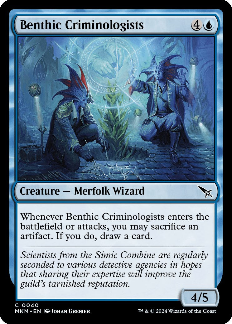 Benthic Criminologists | Local Legends