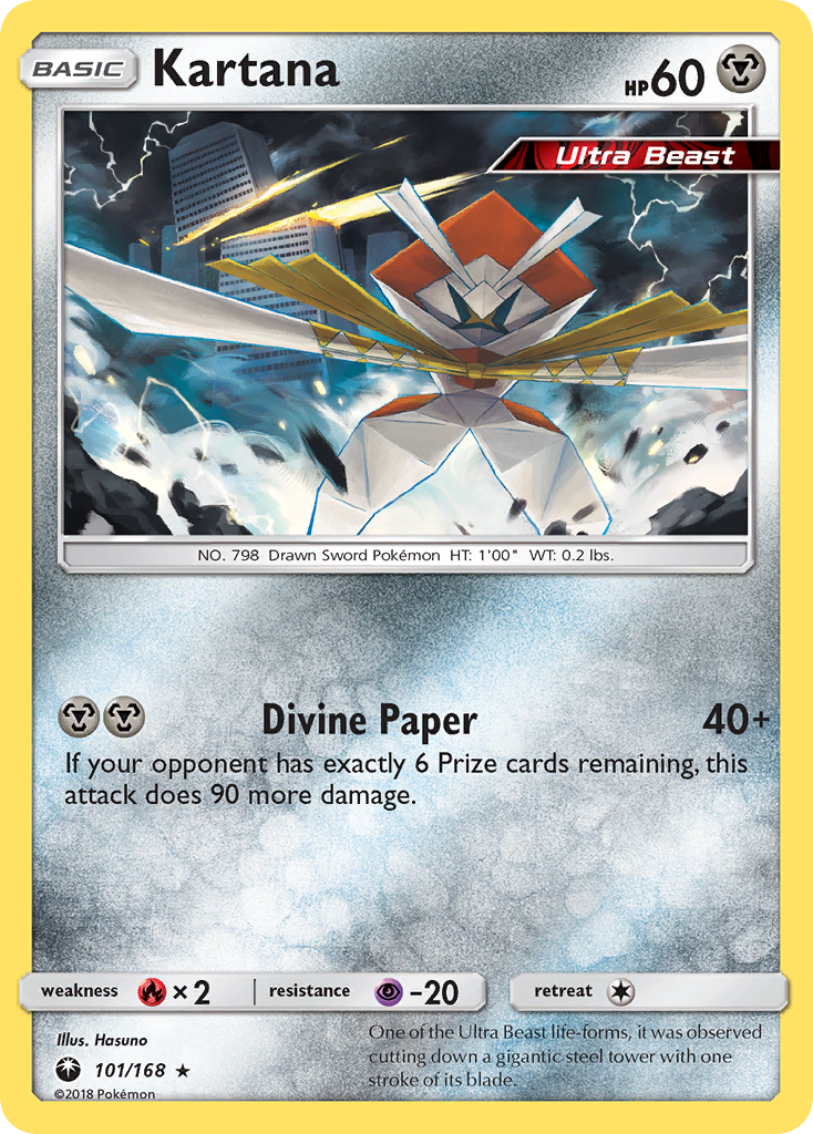 Kartana (101/168) [Sun & Moon: Celestial Storm] | Local Legends