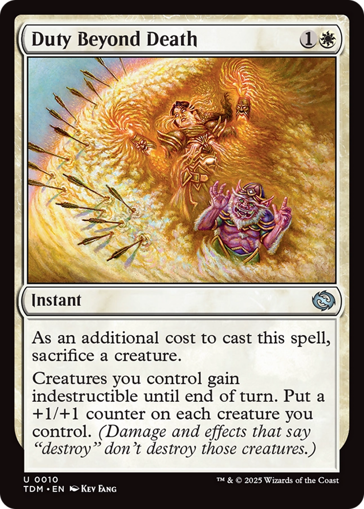 Duty Beyond Death [Tarkir: Dragonstorm] | Local Legends