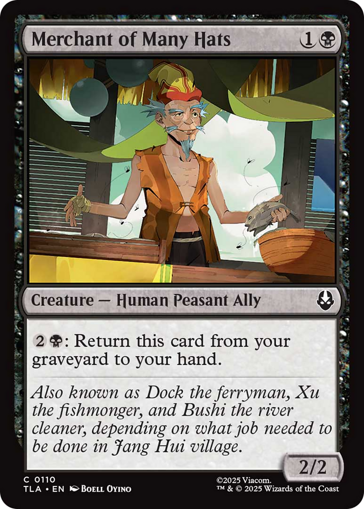 Merchant of Many Hats [Avatar: The Last Airbender] | Local Legends