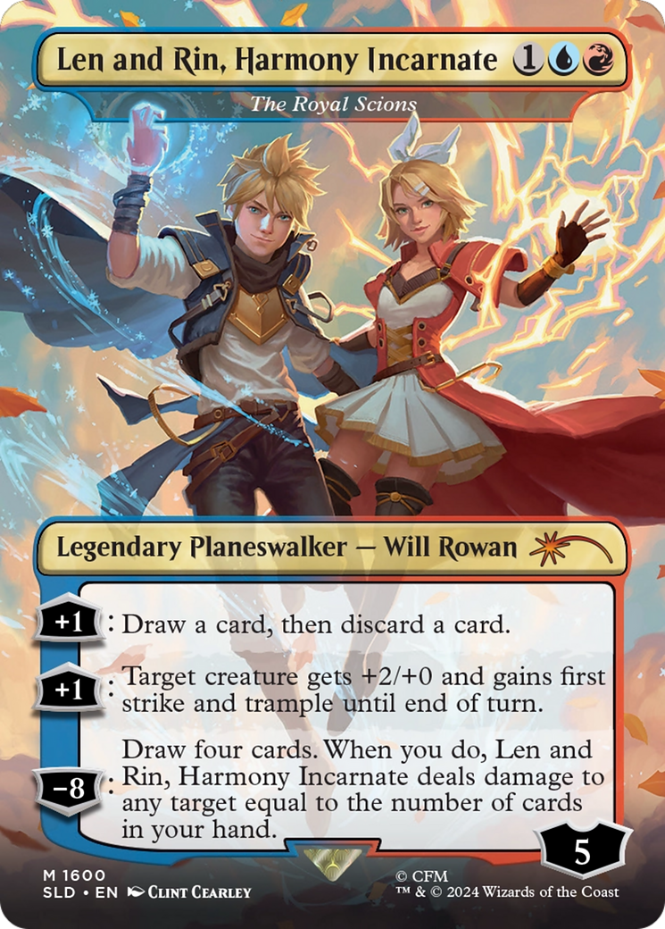 Len and Rin, Harmony Incarnate - The Royal Scions [Secret Lair Drop Series] | Local Legends