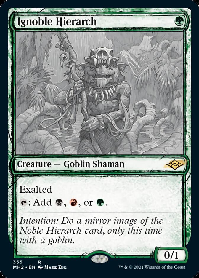 Ignoble Hierarch (Sketch) [Modern Horizons 2] | Local Legends