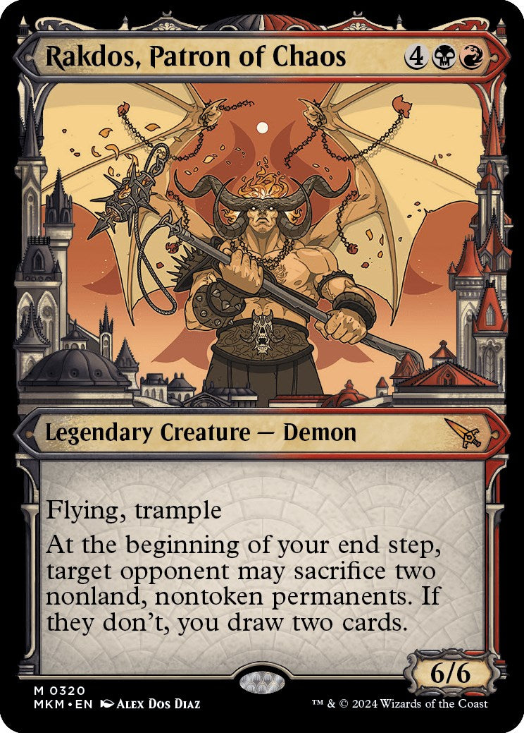 Rakdos, Patron of Chaos (Showcase) (0320) | Local Legends