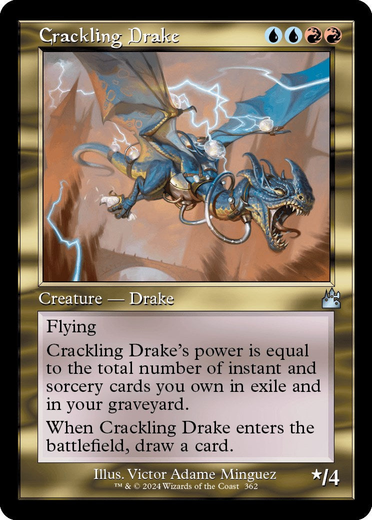 Crackling Drake (Retro Frame) | Local Legends