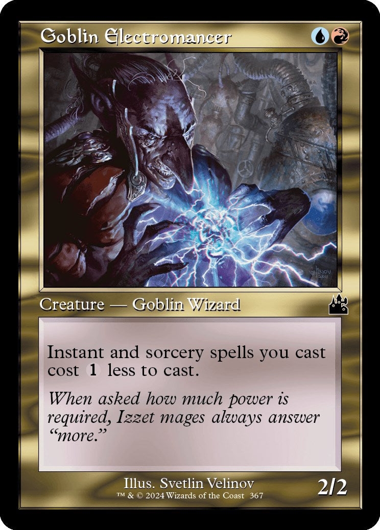 Goblin Electromancer (Retro Frame) | Local Legends