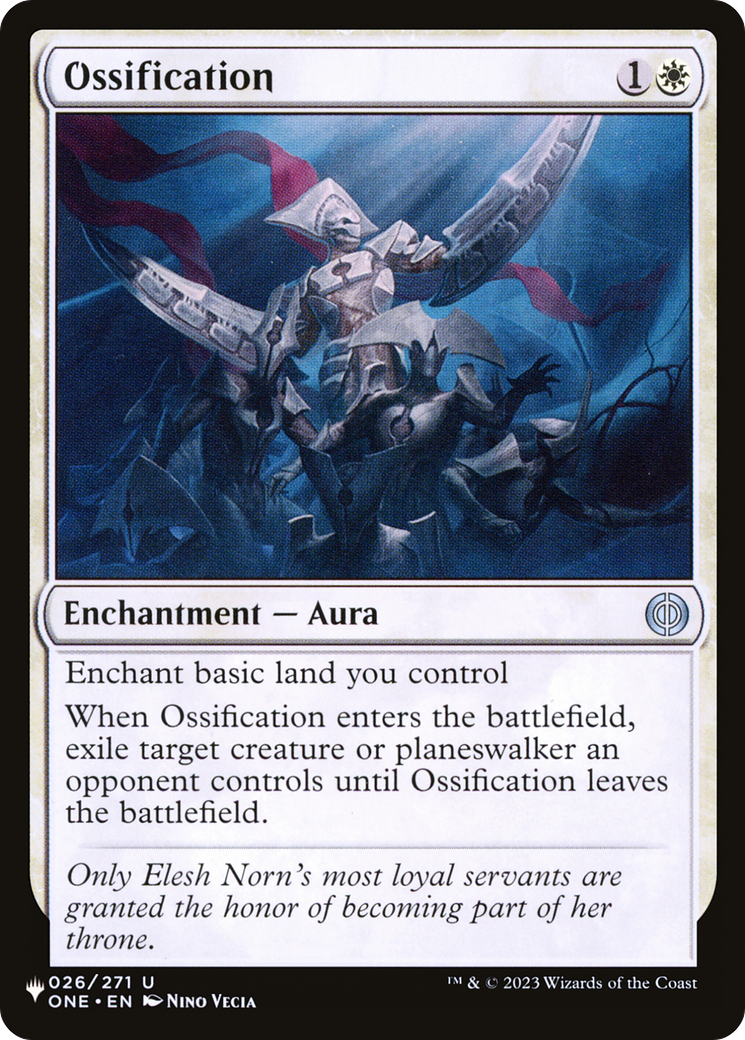 Ossification [The List] | Local Legends