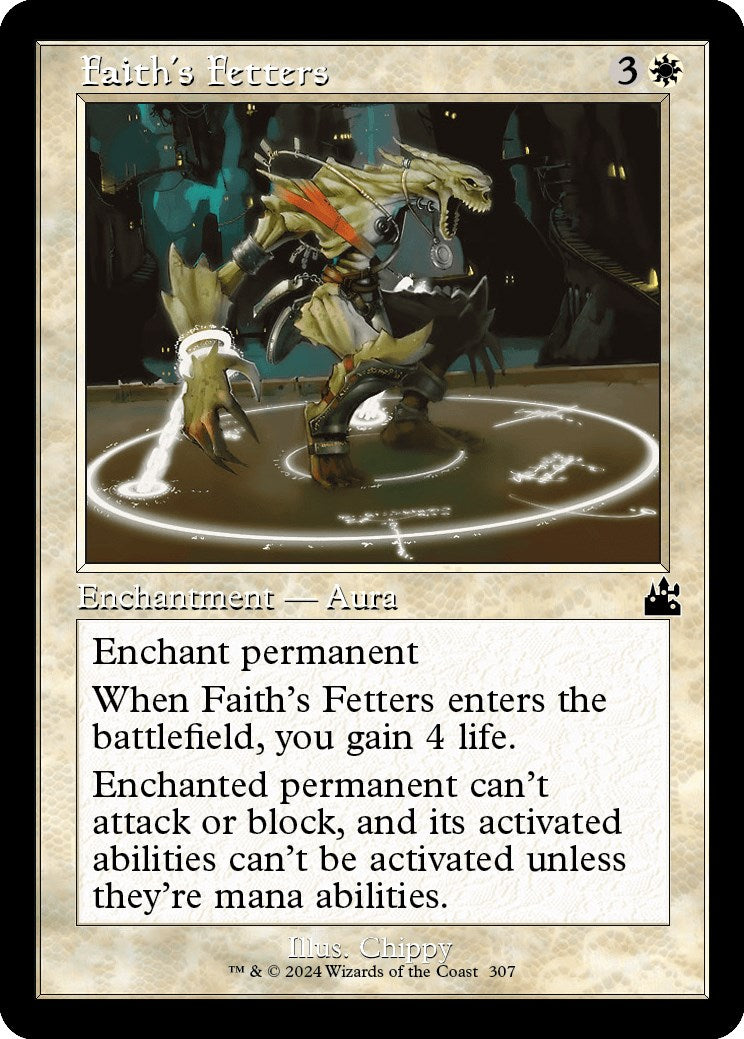 Faith's Fetters (Retro Frame) | Local Legends