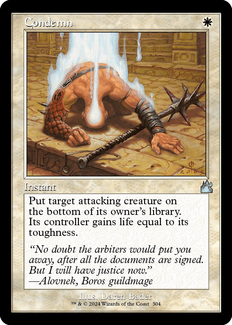 Condemn (Retro Frame) | Local Legends