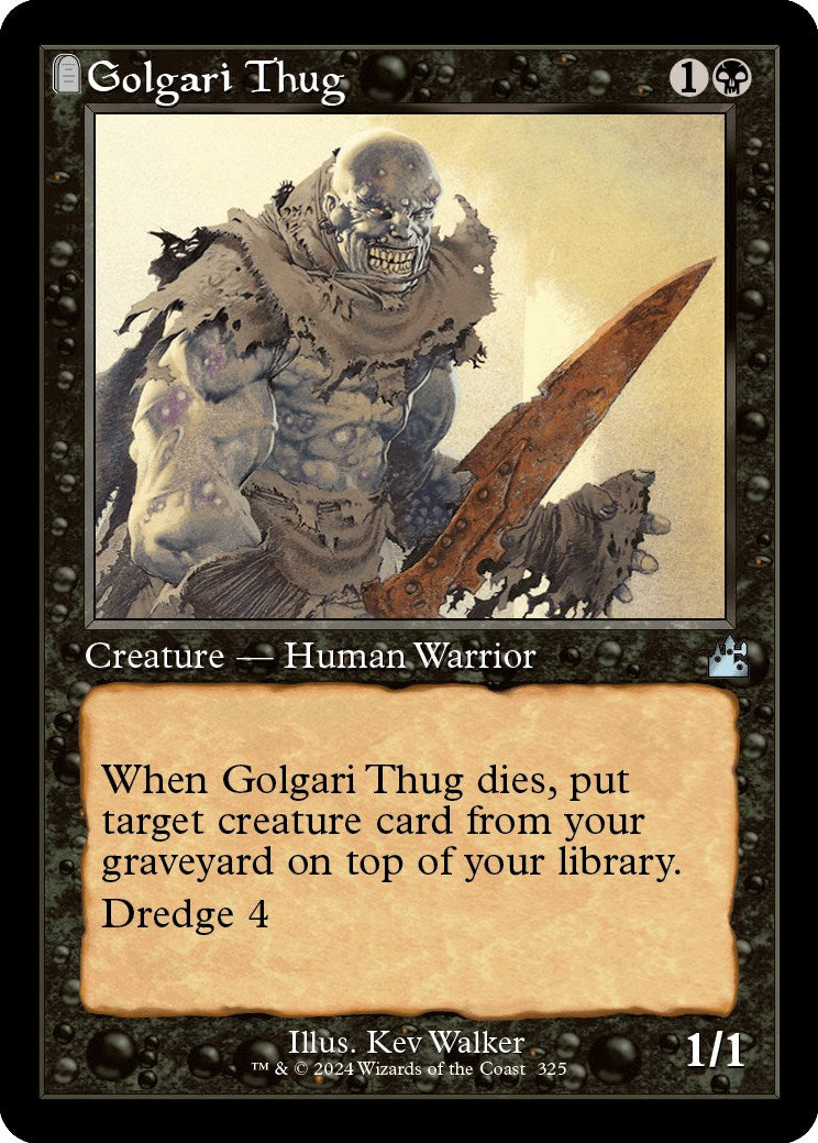 Golgari Thug (Retro Frame) | Local Legends