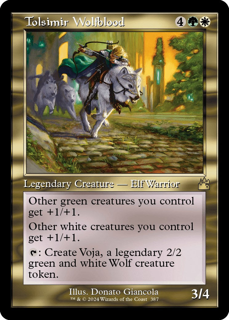 Tolsimir Wolfblood (Retro Frame) | Local Legends