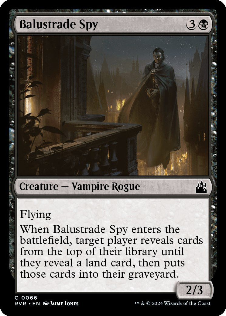 Balustrade Spy | Local Legends
