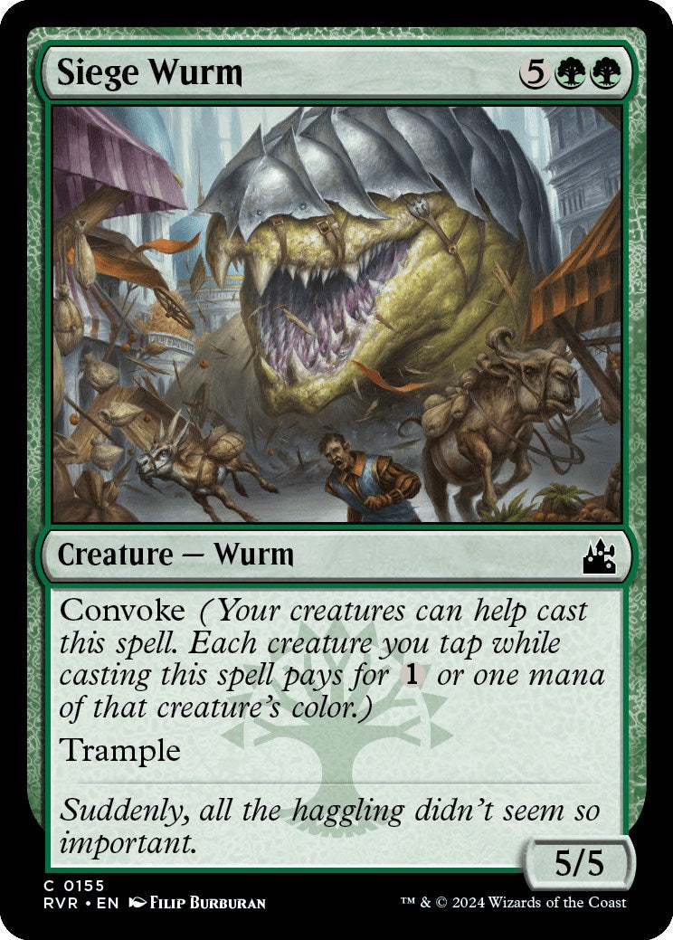 Siege Wurm | Local Legends