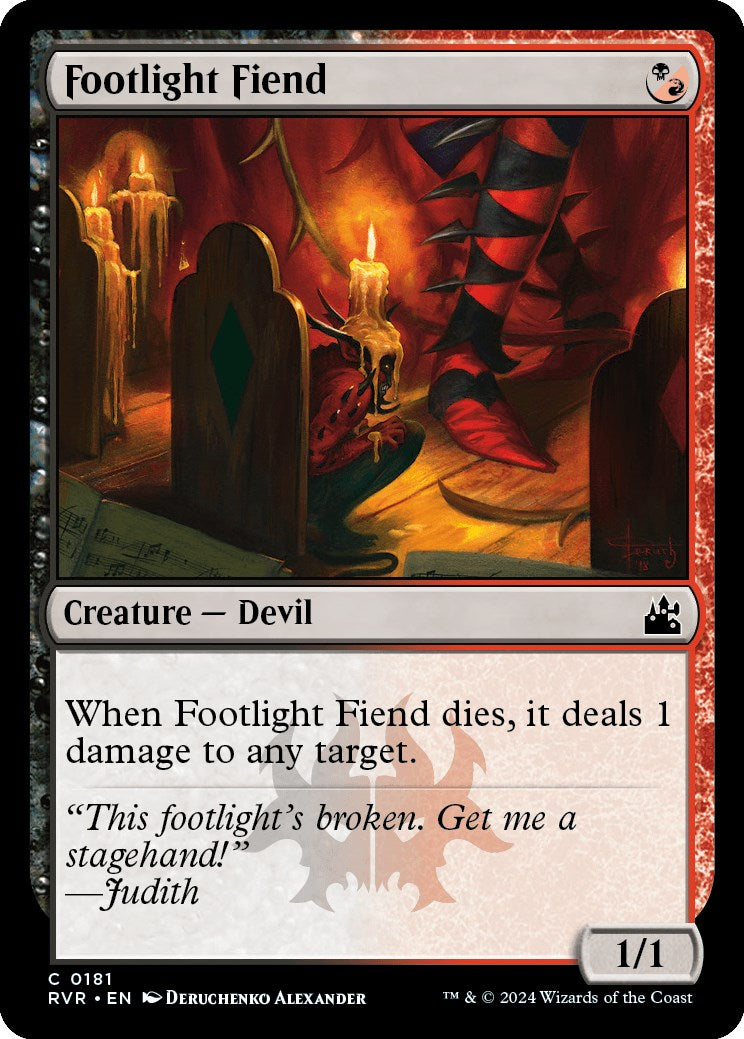 Footlight Fiend | Local Legends