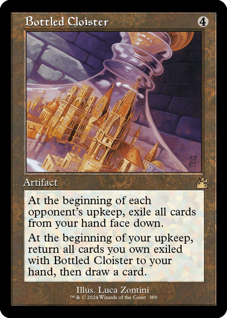 Bottled Cloister (Retro Frame) | Local Legends